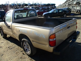 2001 TOYOTA TACOMA GOLD STD CAB 2.4L AT 2WD Z16488